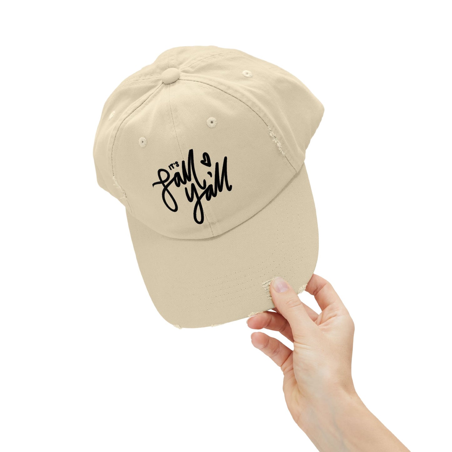 Its Fall Yall Distressed Cap