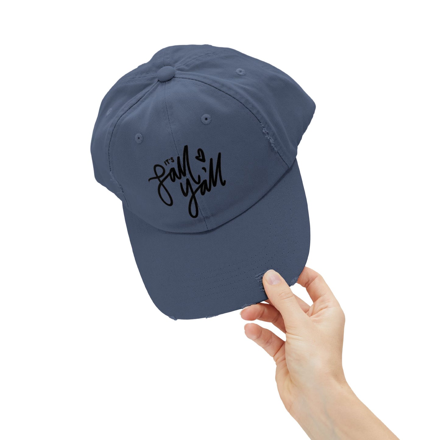 Its Fall Yall Distressed Cap