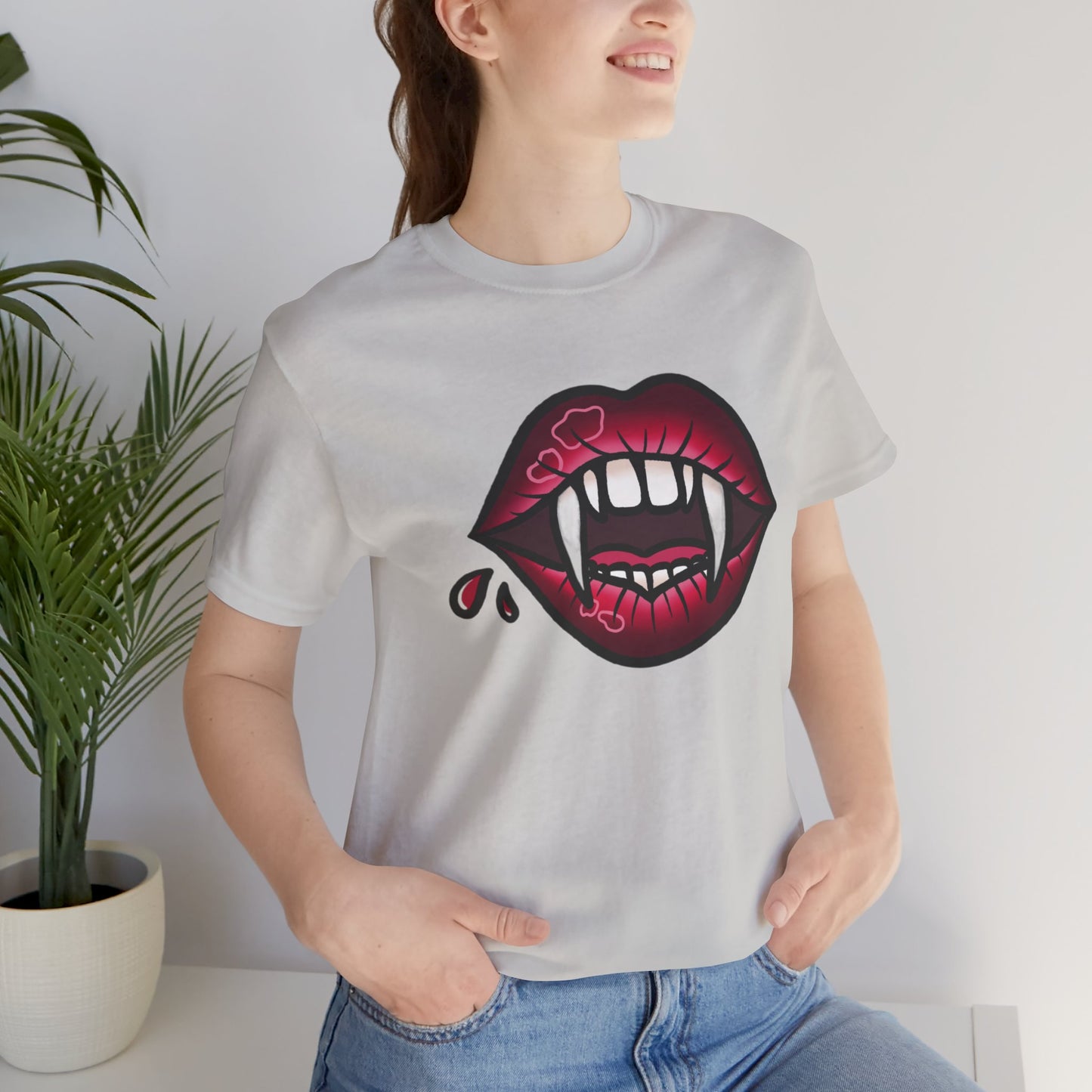 Bad & Boo Jee Lips Unisex Jersey Short Sleeve Tee