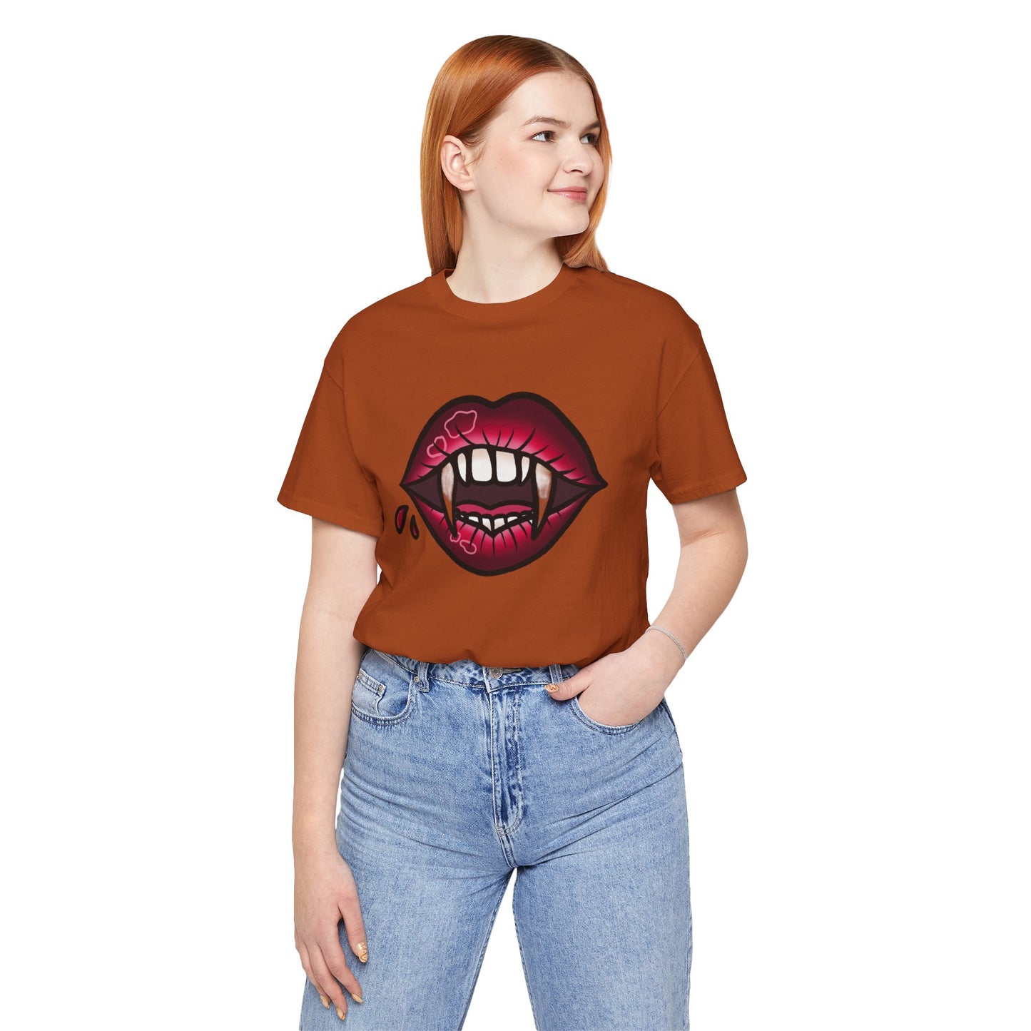 Bad & Boo Jee Lips Unisex Jersey Short Sleeve Tee