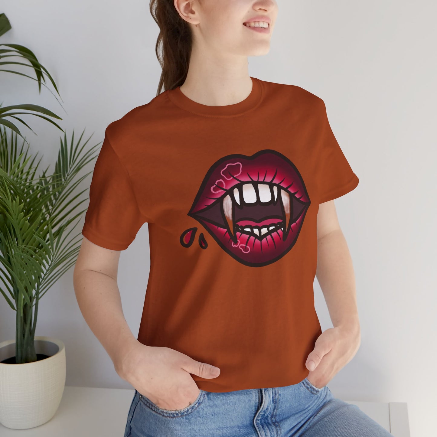 Bad & Boo Jee Lips Unisex Jersey Short Sleeve Tee