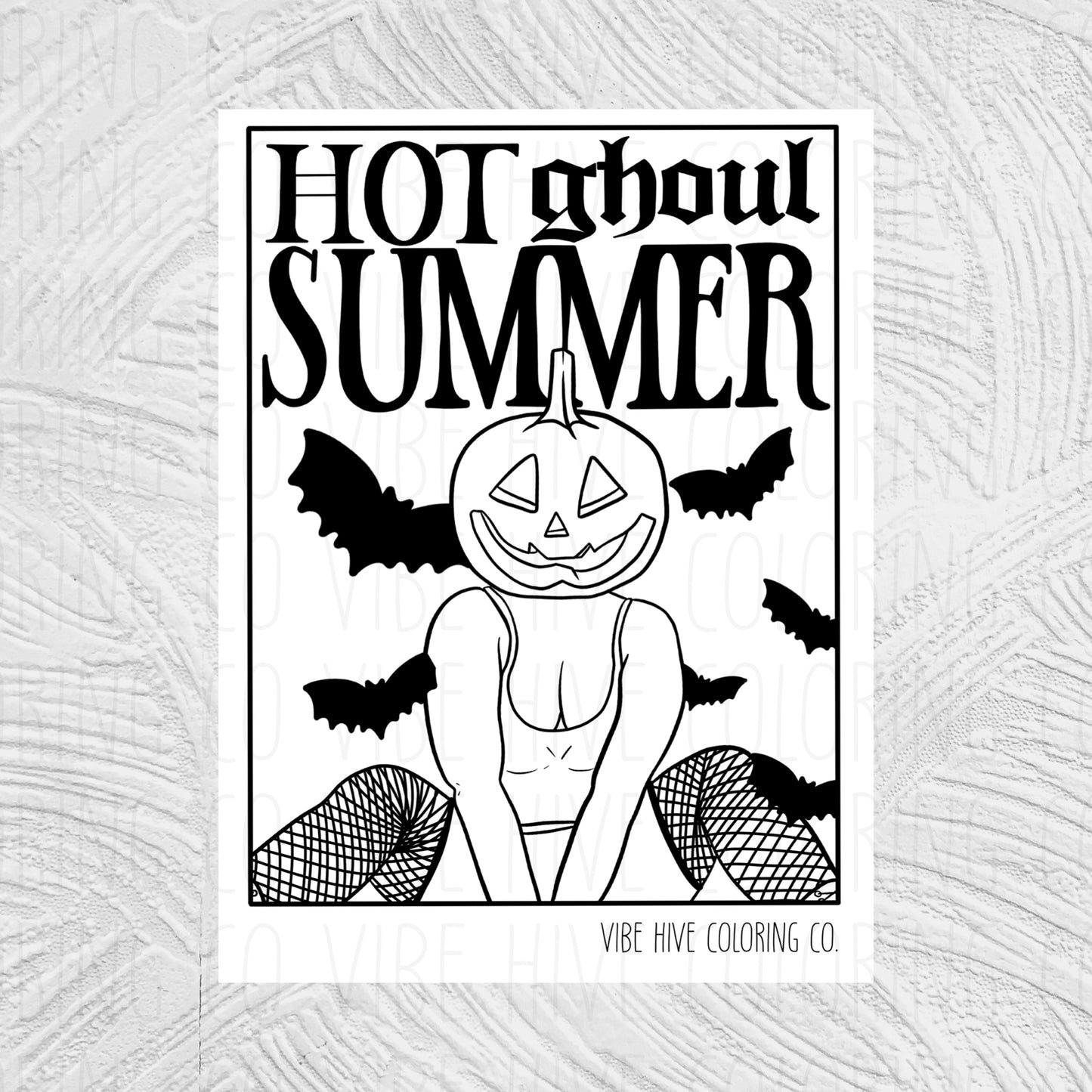 Summerween Bundle  • Digital Download Coloring Page