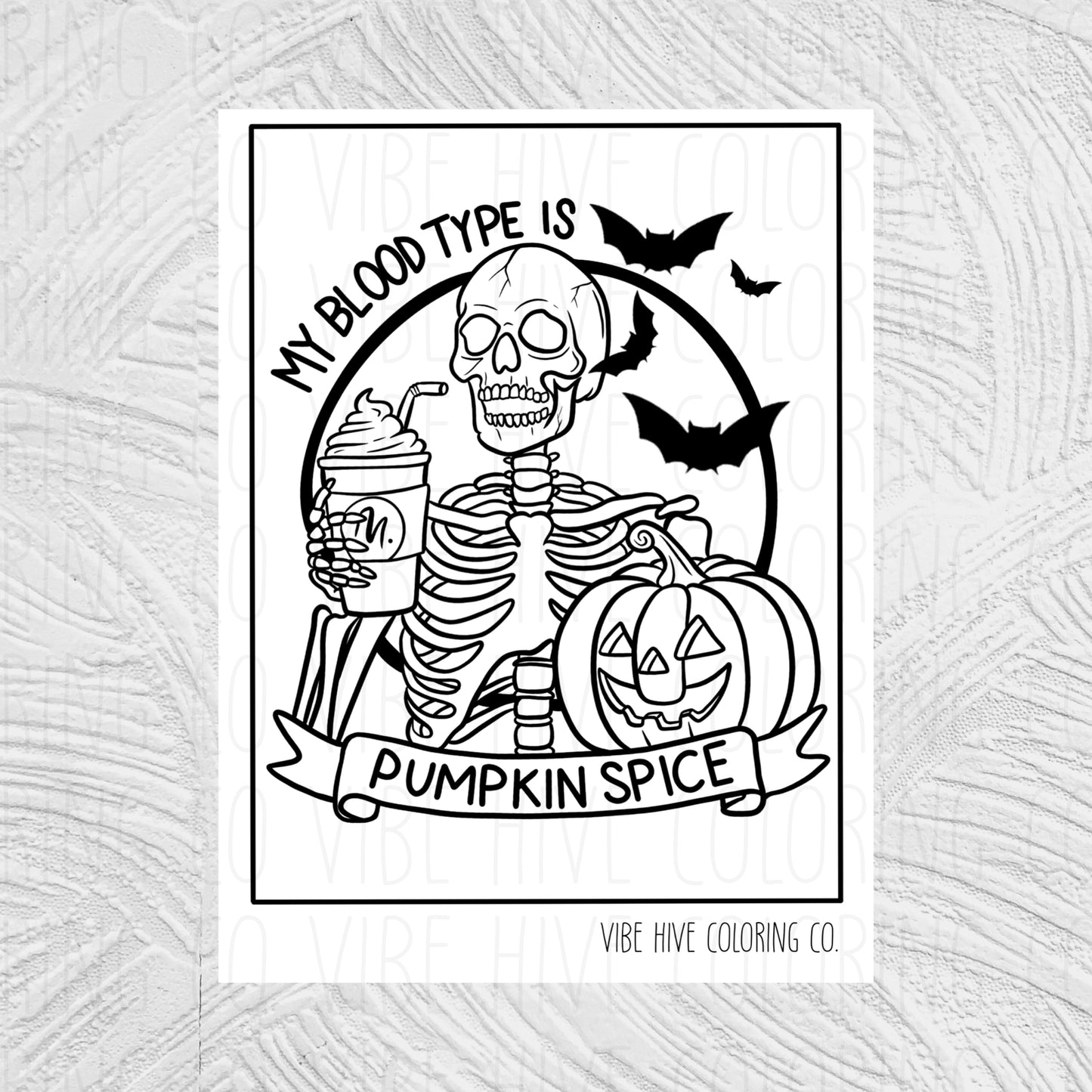 Summerween Bundle  • Digital Download Coloring Page