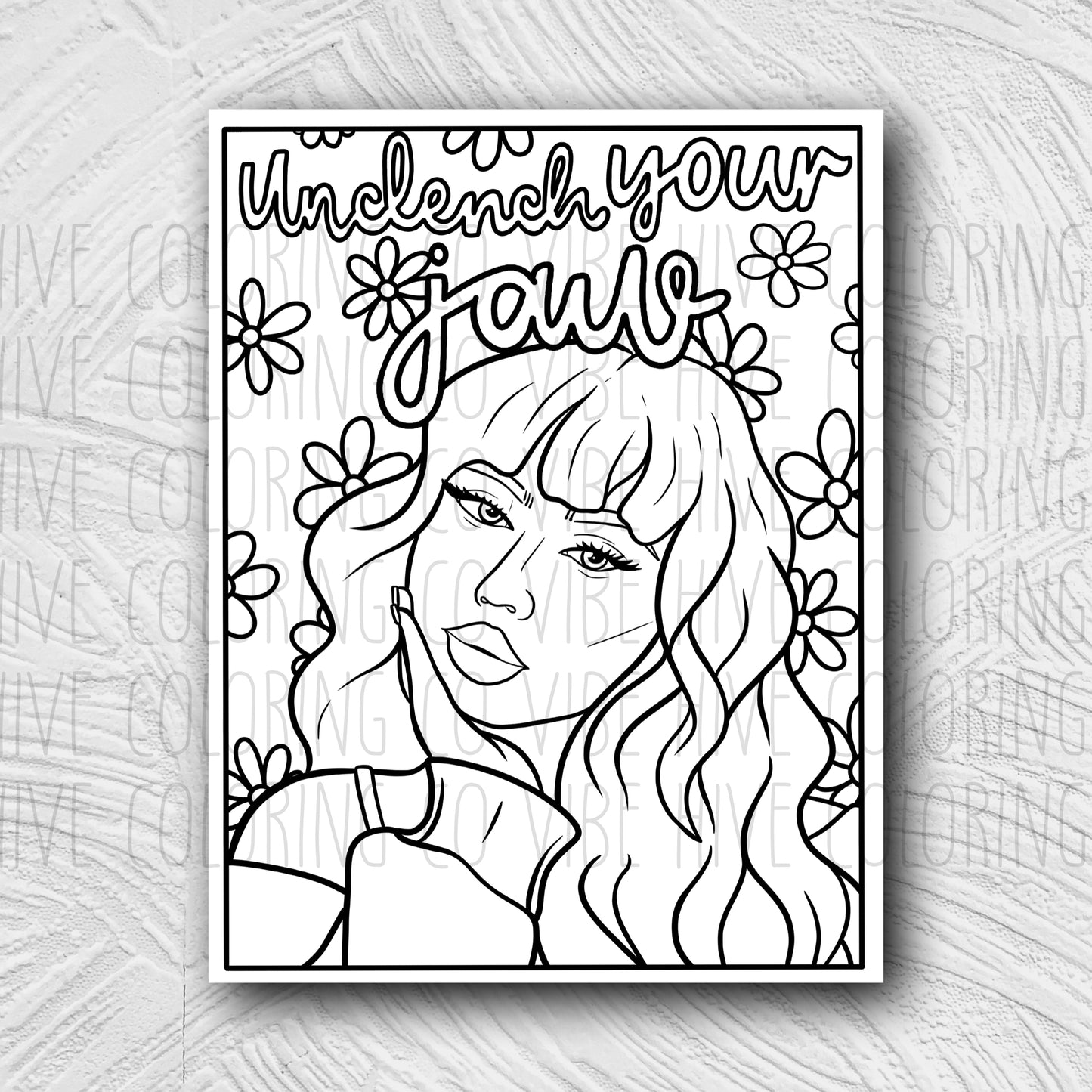 Mental Health Collection • Digitally Downloadable Coloring Pages