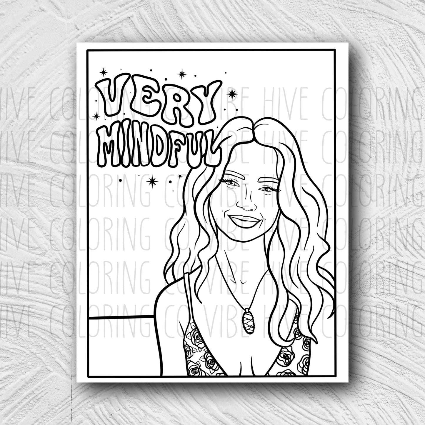 Mental Health Collection • Digitally Downloadable Coloring Pages