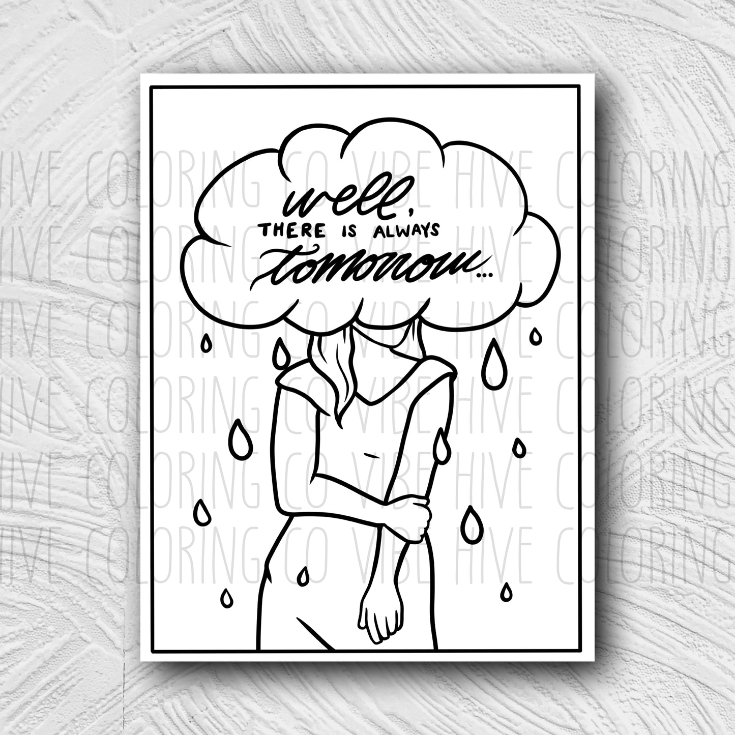 Mental Health Collection • Digitally Downloadable Coloring Pages