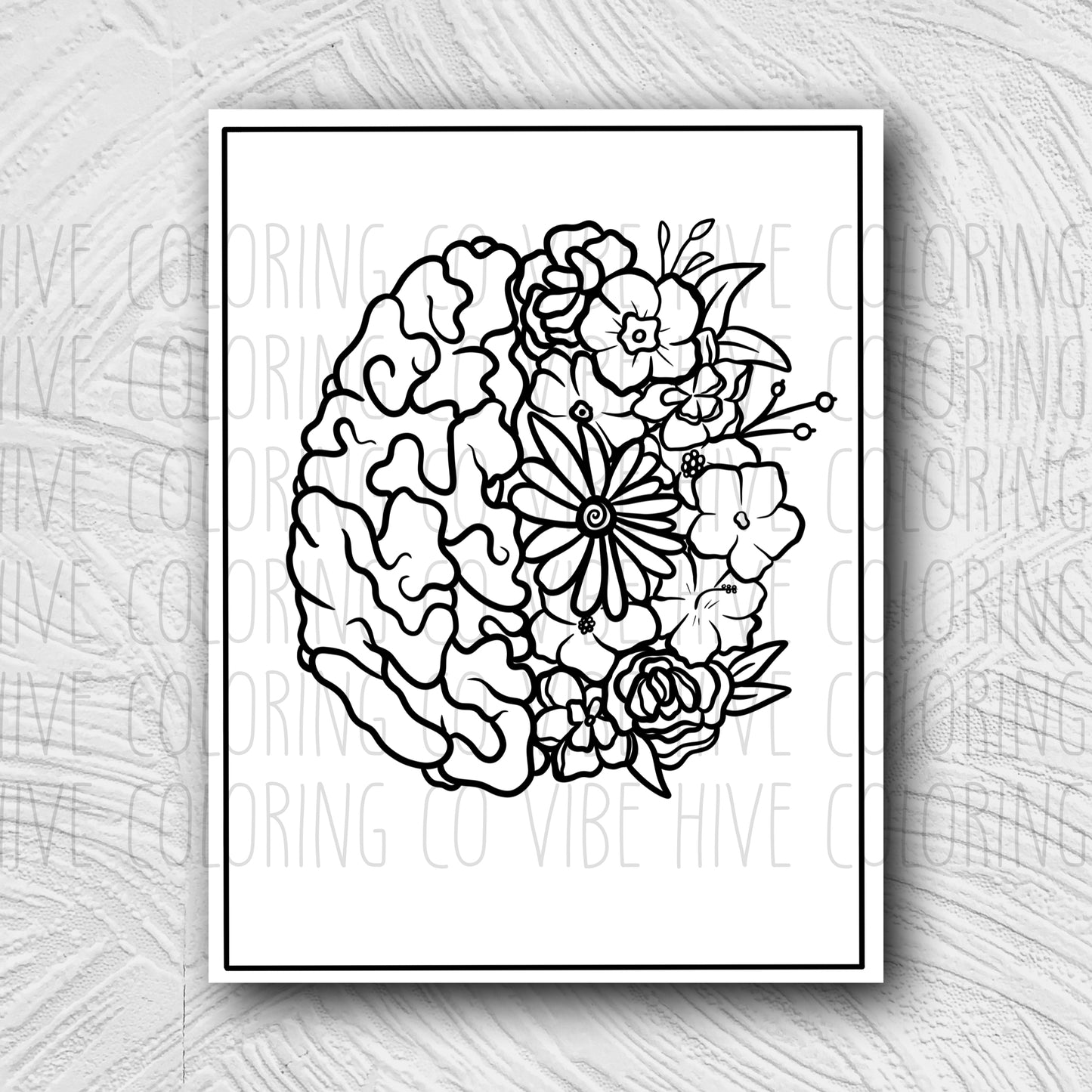 Mental Health Collection • Digitally Downloadable Coloring Pages