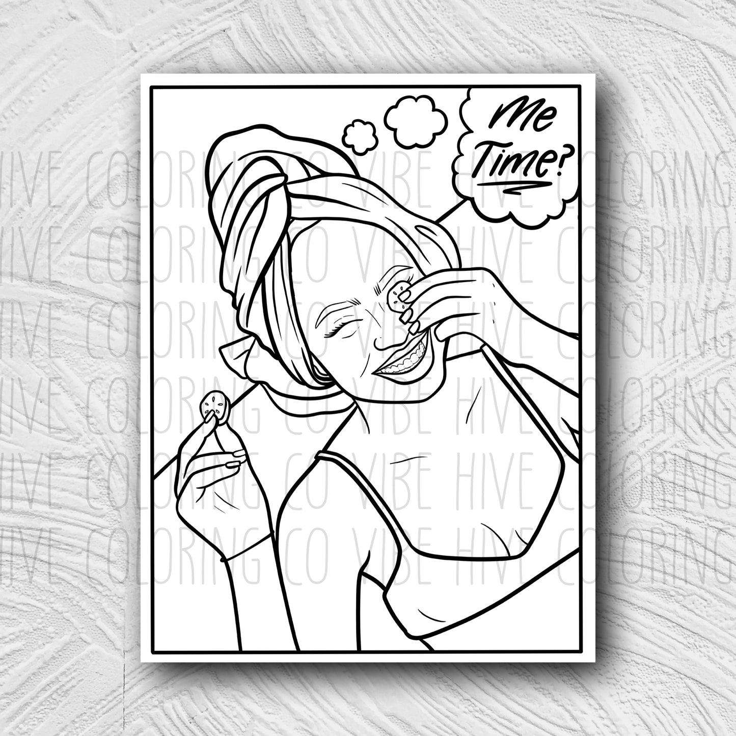 Mental Health Collection • Digitally Downloadable Coloring Pages