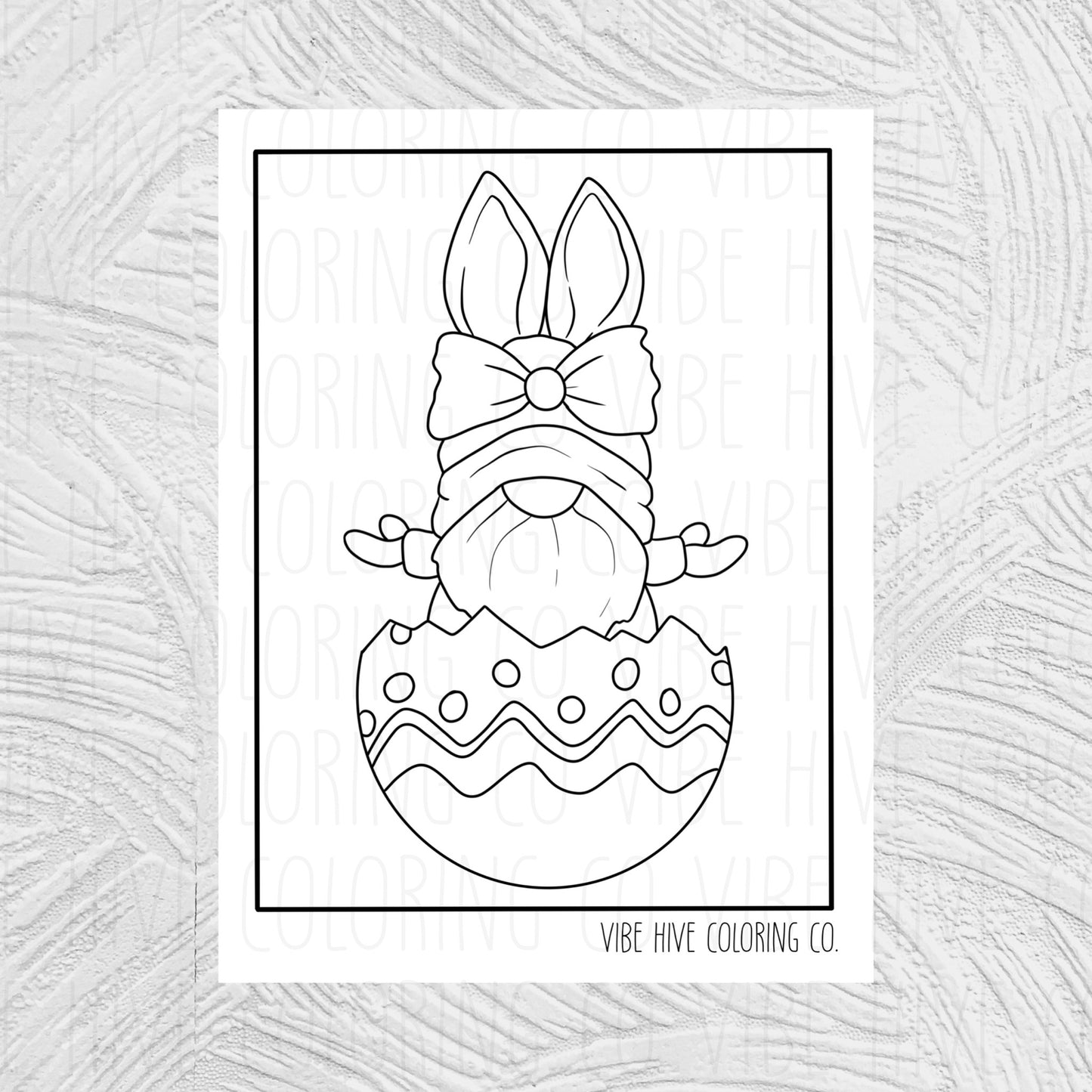 Happy Easter Bundle (BEGINNER FRIENDLY) • Digital Download Coloring Page